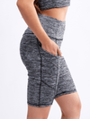 JupiterGear High-Waisted Sports Shorts with Double Side Pockets