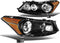 Black (Black Housing Amber Corner)