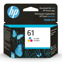 HP 61 Tri-color Original Ink Cartridge (CH562WN) EasyOptionXY LLC