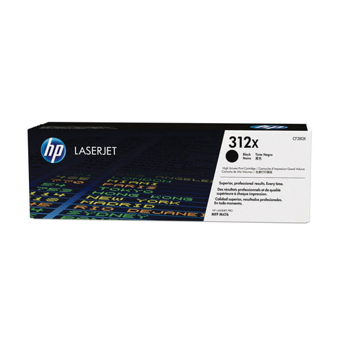 HP 312X (CF380X) Toner Cartridge, Black High Yield EasyOptionXY LLC