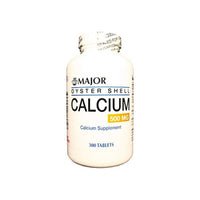 Major Oyster Shell Calcium Supplement 500 Mg Tablet
