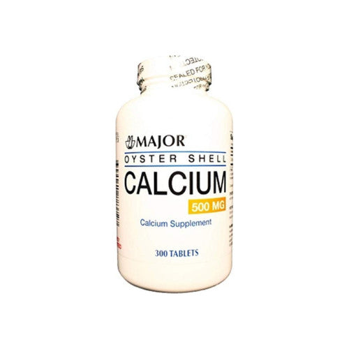 Major Oyster Shell Calcium Supplement 500 Mg Tablet