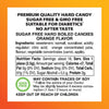 Swiss Imports Orange Sugarfree Candy Bonbons - 1.4oz