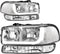 LED: chrome/transparent/transparent