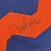 Autographed/Signed David Montgomery Chicago Retro Blue Football Jersey JSA COA