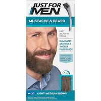 Just For Men Brush-In Color Gel M-30 Light Medium Brown 1 Count