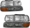 B Smoke Bumper Lights Amber Reflector