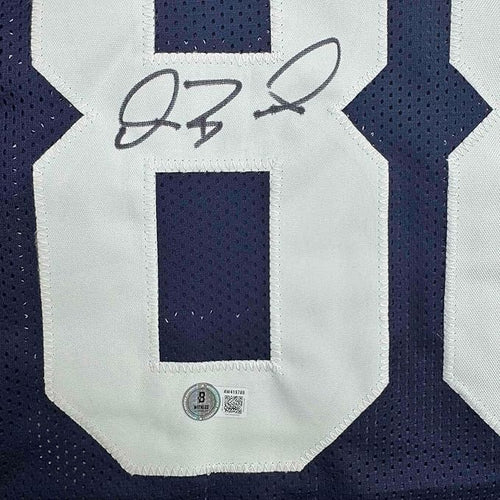 Framed Autographed/Signed Dez Bryant 35x39 Dallas Thanksgiving Day Football Jersey Beckett BAS COA