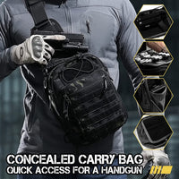 Concealed Carry Tactical Sling Bag For Range And Travel