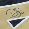Autographed/Signed Darren Sproles New Orleans Black Football Jersey JSA COA