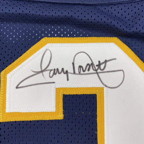 Framed Autographed/Signed Tony Dorsett 35x39 Pittsburgh Blue College Football Jersey JSA COA