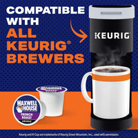 Maxwell House French Roast Dark Roast K-Cup Coffee Pods, 10 ct Box