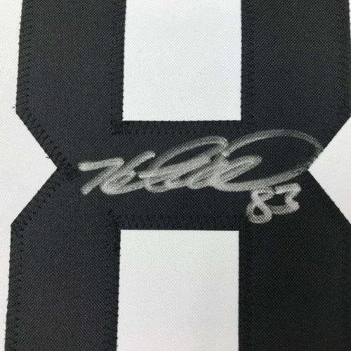 Autographed/Signed Heath Miller Pittsburgh Bumble Bee Football Jersey JSA COA