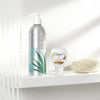 Dove Body Wash Aluminum Reusable Bottle and Concentrate Refill (2x) Starter Kit for Instantly Soft Skin Shea and Warm Vanilla for Skin Care and Lasting Nourishment 4oz (makes 16oz)