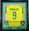 Framed Custom Frame Your Jersey 35x39 Professionally Framed & Matted Deluxe Framing with Photos Jersey Free Shipping
