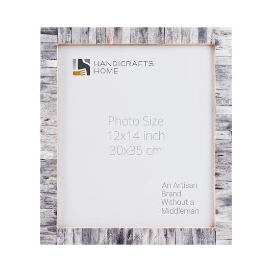 Poster Frames Classic Collection Bone Inlay, Grey, 6 Sizes