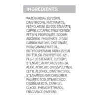 Dove Body Cream Serum Niacinamide + Even Tone for Dark Spots and Uneven Tone with Vitamin C, Pro-Retinol and Shea Butter Lotion, 8 oz