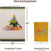Jumbo Merry Christmas Pop Up Card