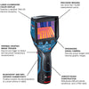 BOSCH GTC400C 12V Max Connected Thermal Camera - GTC400C