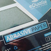100 Grit Sandpaper Sheets – 25 Pack 9x11 in Wet or Dry Use eQualle Sandpaper
