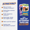 Panther Armor Cat Scratch Furniture Protector – Double Sided Anti Cats Scratching Sticky Tape – 10 Sheets