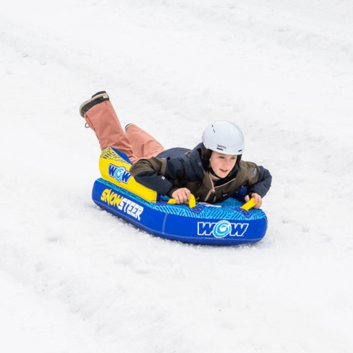 WOW Sports SnowSteer Snow Sled Jupiter Gear