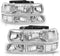 Chrome housing transparent Reflector
