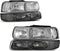 B Smoke Bumper Lights Reflector