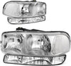 AmeriLite 2013-2015 Altima 4Dr Sedan Replacement Headlights Pair Halogen Type - Driver and Passenger Side