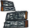 Black Housing Amber Reflector Smoke Lens