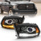 black housing, led switchback
