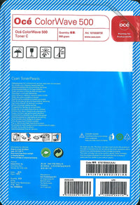 Oce Toner Pearls for ColorWave 500 - Cyan - 500 Grams 9787B002AA 1070038732