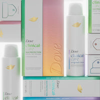 Dove Clinical + Care Antiperspirant Deodorant Dry Spray for Women Fresh Peach with Nourishing Serum 3.8 oz