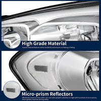 Autosaver88 Headlights Assembly Pair Compatible With 0613 Chevrolet Impala 1416 Chevy Limited 06 07 Monte Carlo Headlamp Replacement Chrome Housing Reflector A Clear Lens Oe