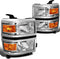 chrome/amber. / Silverado 1500 14-15