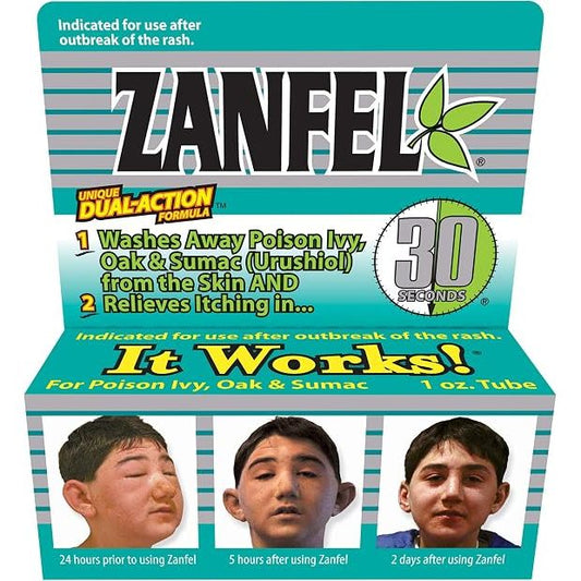 Zanfel Poison Ivy Wash Cr 1oz Tbe