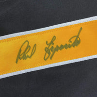 Autographed/Signed Phil Esposito Boston Black Hockey Jersey JSA COA