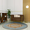 Premium Hand-Tufted Rug Made of 100% Wool  - Shivanka - 5x5 Feet