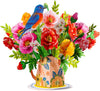 Poppy Blooms Pop Up Flower Bouquet Card