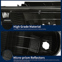 Autosaver88 Headlights Assembly Compatible With 19992002 Chevy Silverado 20002006 Tahoe Suburban Headlamp Bumper Lights Smoke Lens Reflector