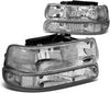 Clear headlight reflectors (99 - 02 Silverado 1500 00 - 06 chevy Tahoe)