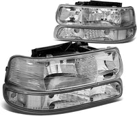 Clear headlight reflectors (99 - 02 Silverado 1500 00 - 06 chevy Tahoe)