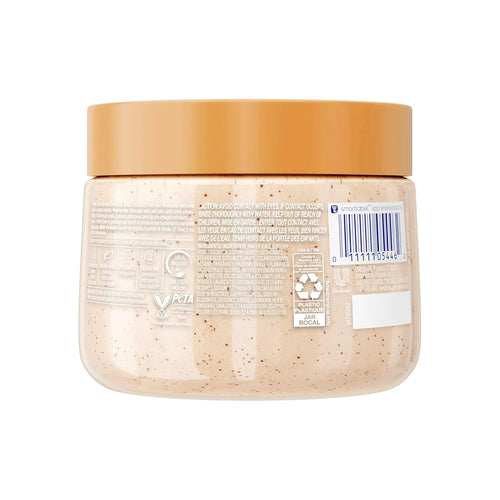 Dove Vanilla Sugar & Shea Butter Body Scrub Exfoliates and Deeply Nourishes for Smooth, Radiant Skin 15 oz
