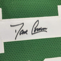 Autographed/Signed Dave Cowens Boston Green Basketball Jersey PSA/DNA COA