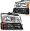 Chrome Housing Amber Reflector Clear Lens
