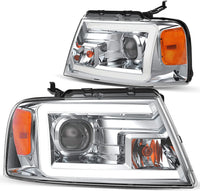 2004-2008 Ford F150 Drl Chrome Housings