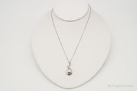 Designer Ryze Mystic Topaz Cubic Zirconia Sterling Silver Necklace