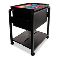 Advantus Folding Mobile File Cart