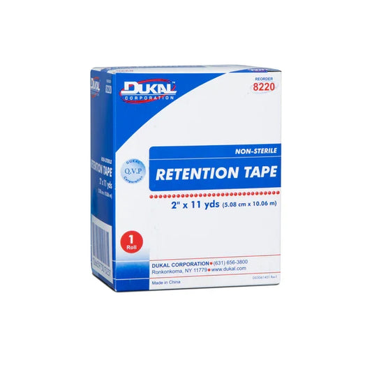 Pre-Cut Dressing Retention Tape, 2 inches x 11 yards