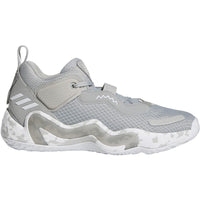 adidas mens D.O.N. Issue 3 Basketball Shoes Team Mid Grey-white-team Light Grey 11